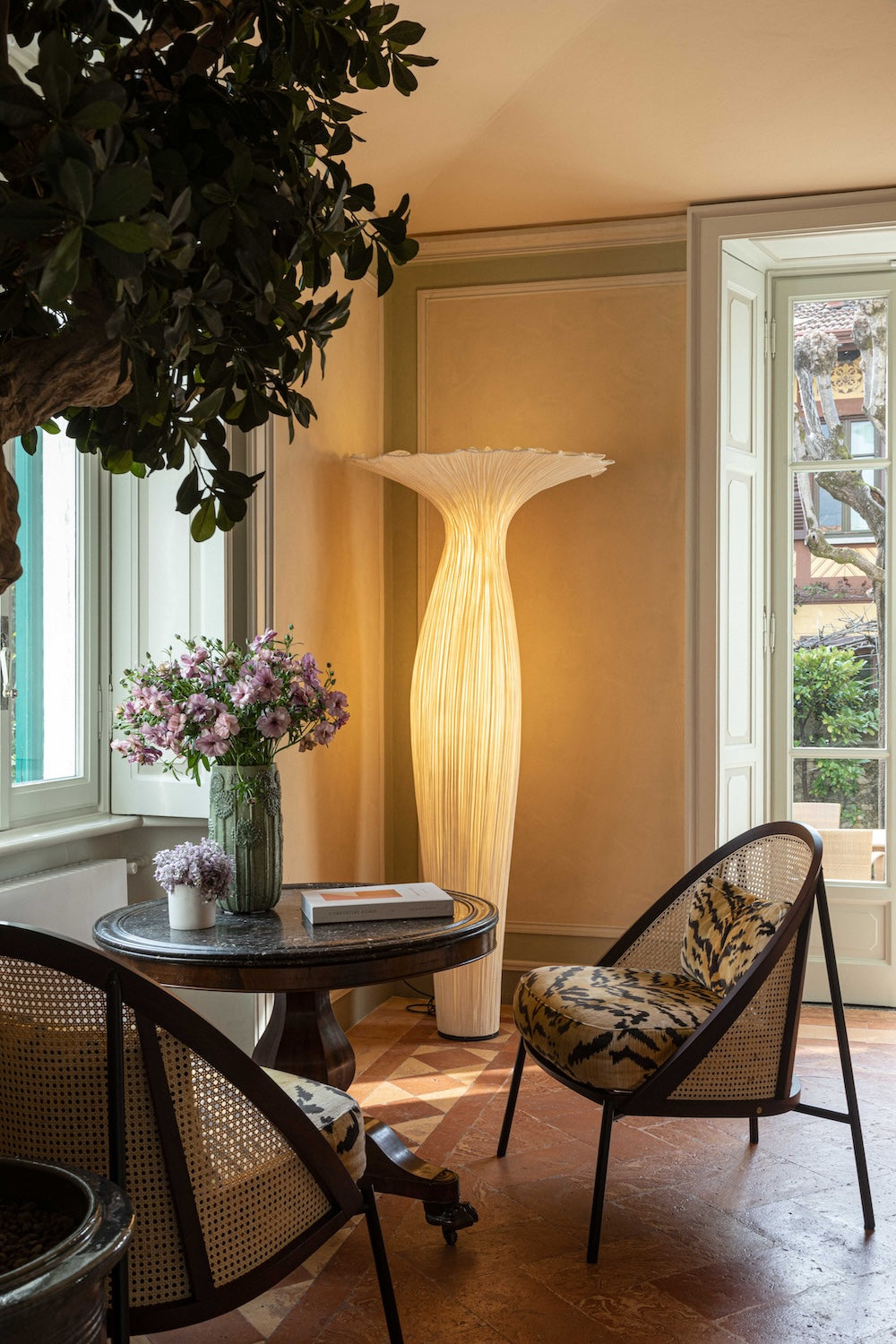 Morning Glory Floor Lamp by Aqua Creations