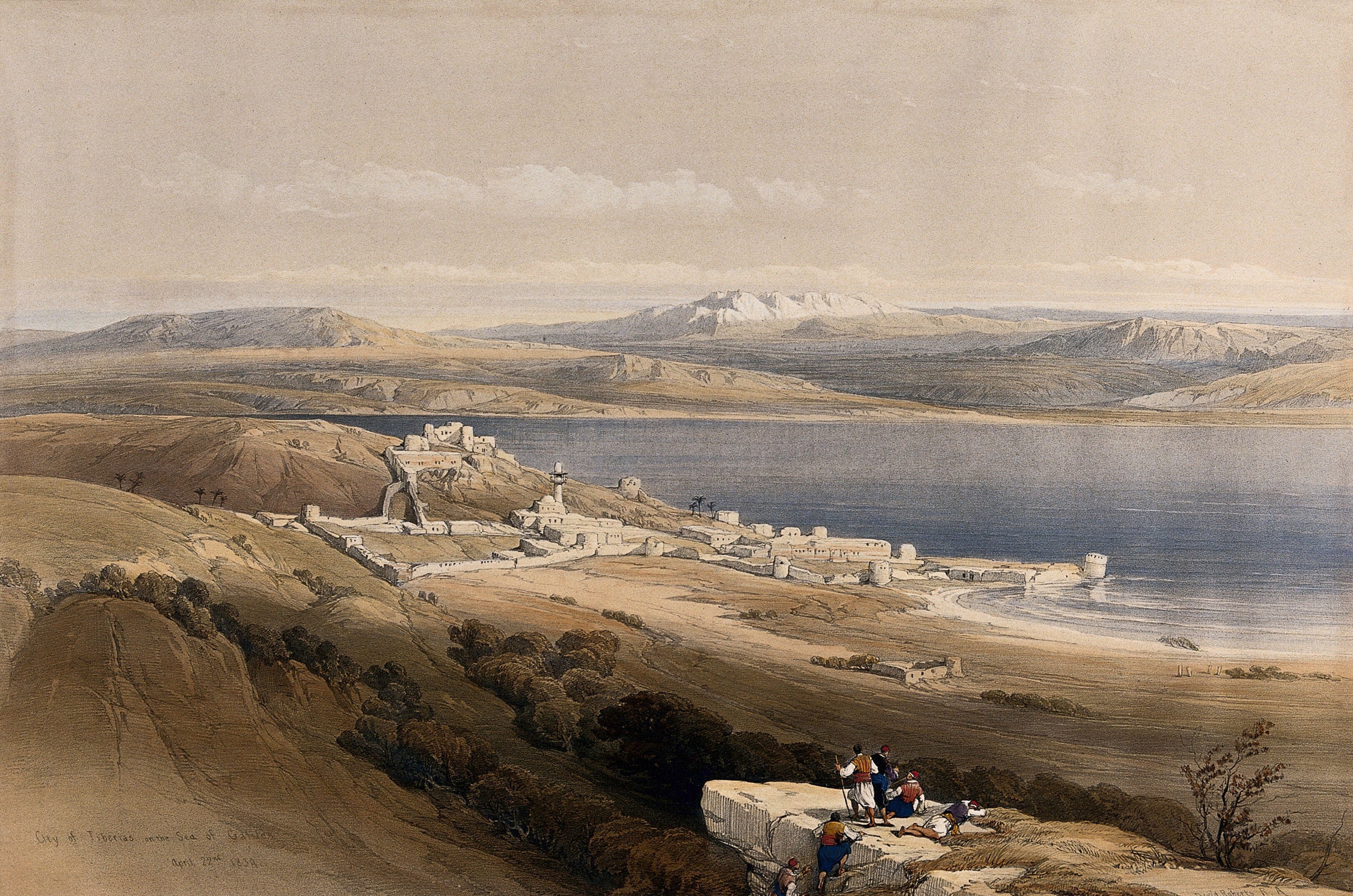 Sea of Galilee Painting